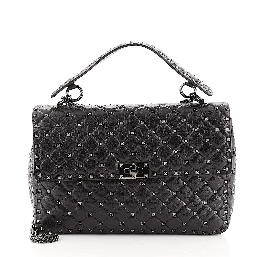 Large Valentino Rockstud Spike Bag - EUC!